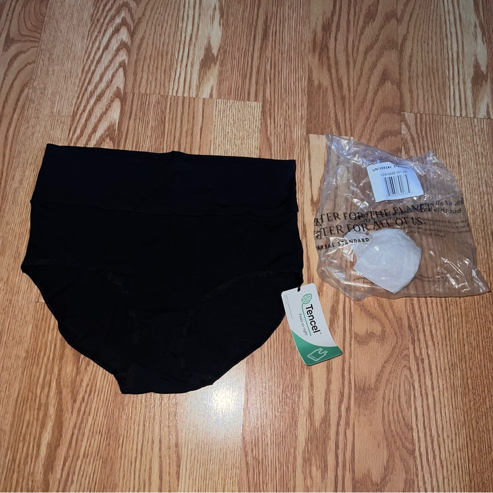 NWT Universal Standard UltimateS Full Coverage High Rise Brief Black
